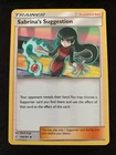 Sabrina's Suggestion