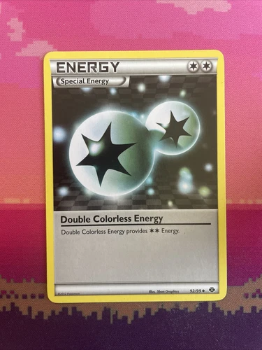 Double Colorless Energy