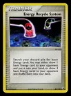 Energy Recycle System