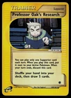 Professor Oak's Research