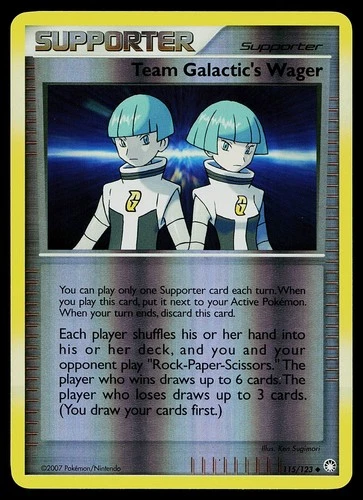 Team Galactic's Wager