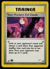 Team Rocket's Evil Deeds