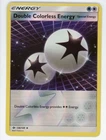 Double Colorless Energy