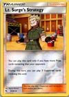 Lt. Surge's Strategy