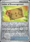 Letter of Encouragement