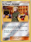 Lt. Surge's Strategy
