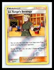 Lt. Surge's Strategy