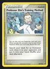 Professor Elm's Training Method