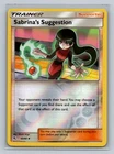 Sabrina's Suggestion