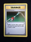 Maintenance