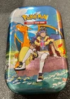 Leon & Charizard Sealed Tin Display Box