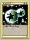 Double Colorless Energy