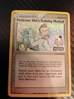 Professor Elm's Training Method