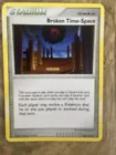 Broken Time-Space