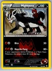 Team Magma's Mightyena