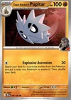 Team Rocket's Pupitar