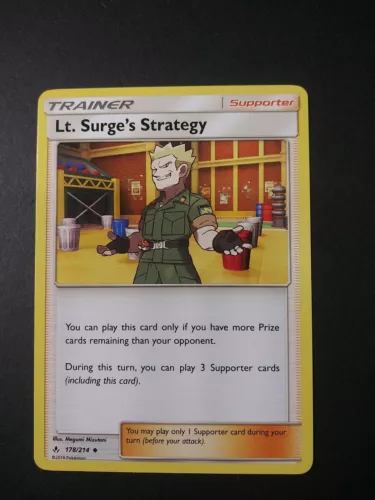Lt. Surge's Strategy