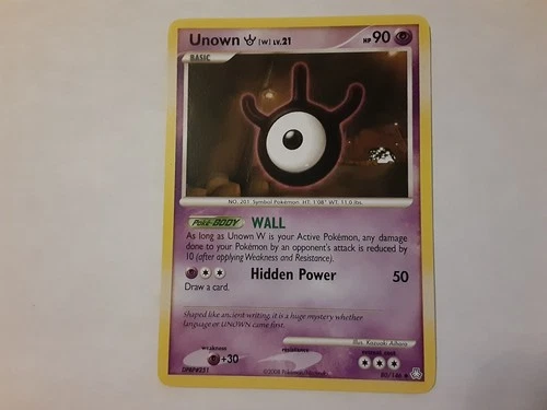 Unown W