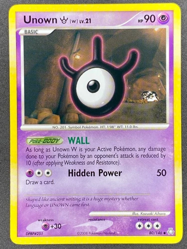 Unown W