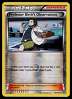 Professor Birch's Observations