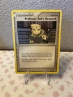 Professor Oak's Research