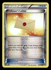 Professor's Letter