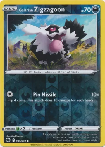 Galarian Zigzagoon