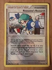 Roseanne's Research