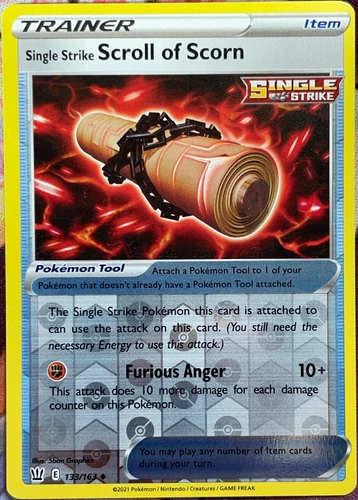 Single Strike Scroll of Scorn