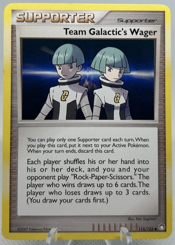 Team Galactic's Wager
