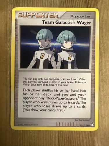 Team Galactic's Wager