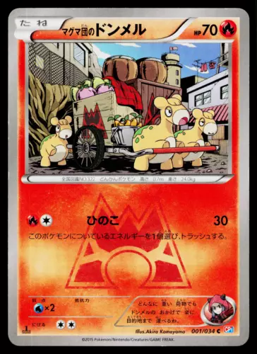 Team Magma's Numel