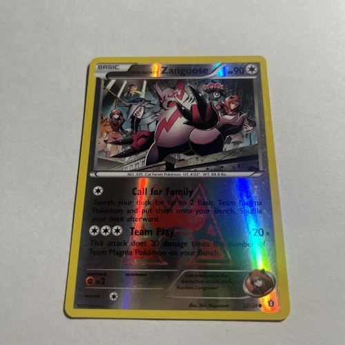 Team Magma's Zangoose