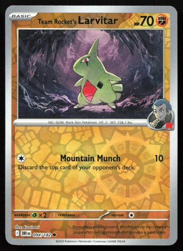 Team Rocket's Larvitar