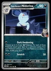 Team Rocket's Nidorina