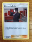 Giovanni's Exile