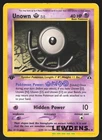 Unown U
