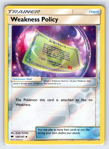 Weakness Policy