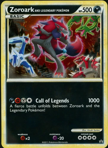 Zoroark & Legendary Pokemon [Jumbo] 