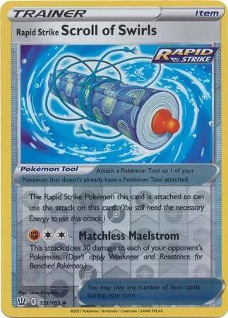 Rapid Strike Scroll of Swirls