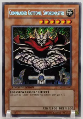 Commander Gottoms, Swordmaster