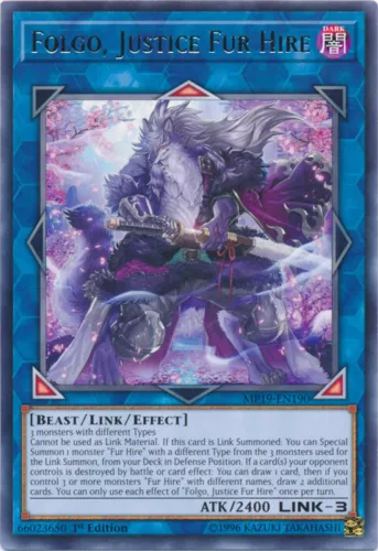 Folgo, Justice Fur Hire