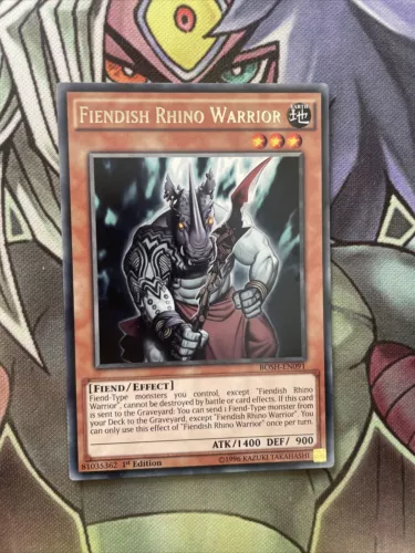 Fiendish Rhino Warrior