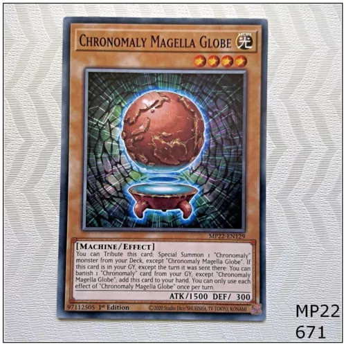 Chronomaly Magella Globe