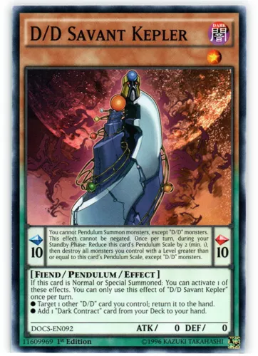 D/D Savant Kepler