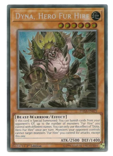 Dyna, Hero Fur Hire