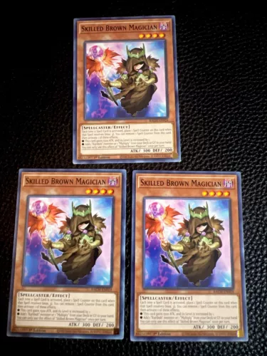 Skilled Brown Magician