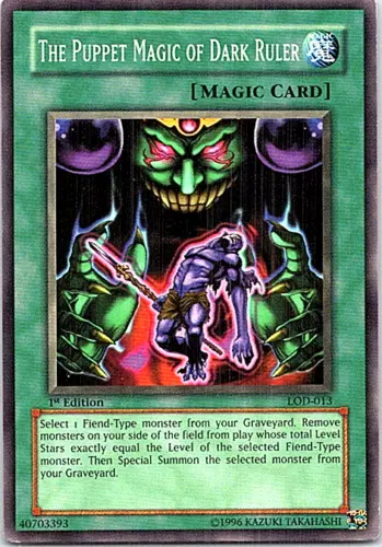The Puppet Magic of Dark Ruler