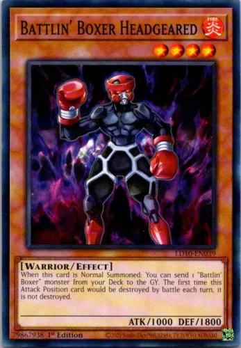 Battlin' Boxer Headgeared