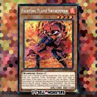 Fighting Flame Swordsman
